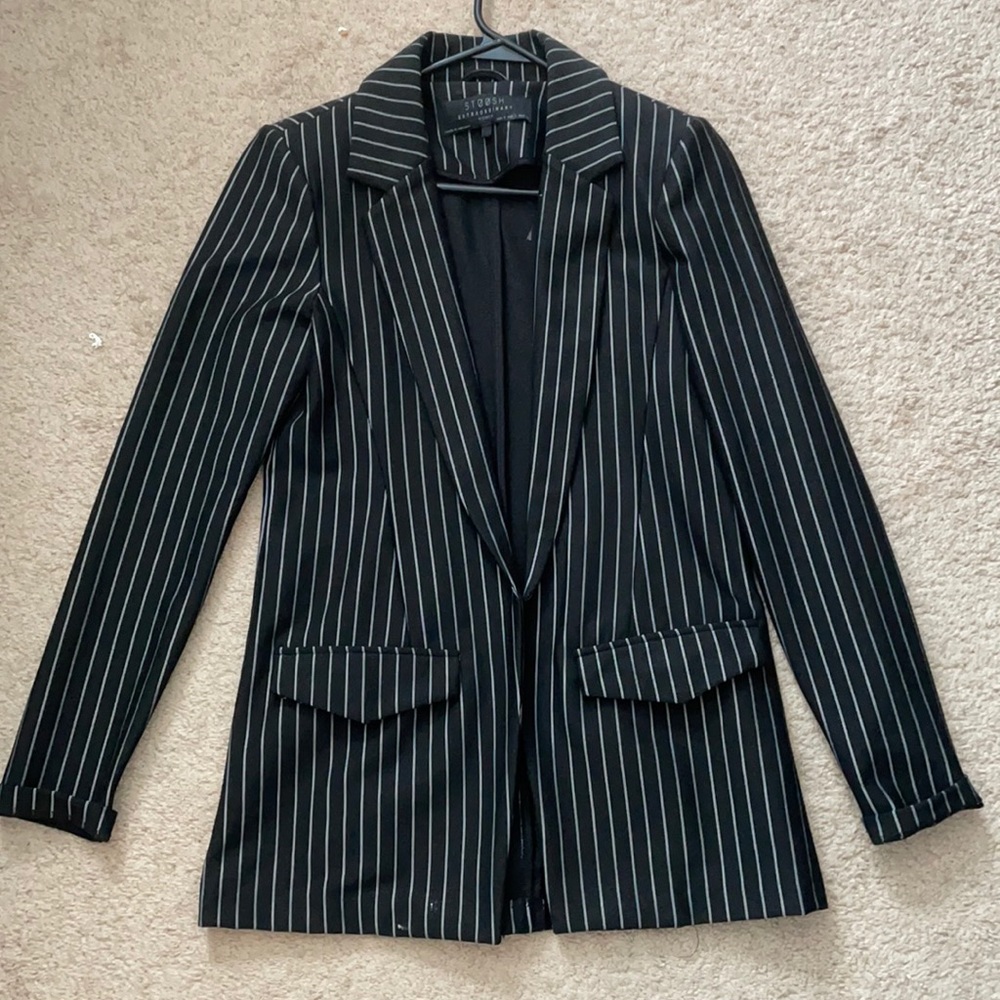 Pinstripe blazer